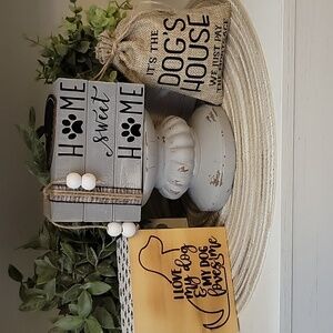 Tiered Tray Decor Lot #18